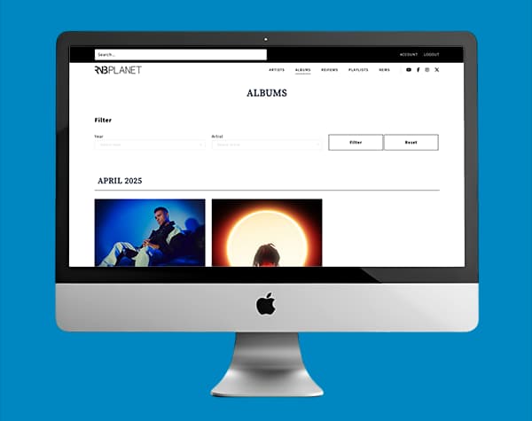 RnB Planet Albums Page